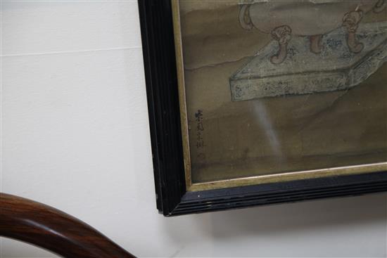 Japanese School, 18th / 19th century, approx. 128 x 55cm
